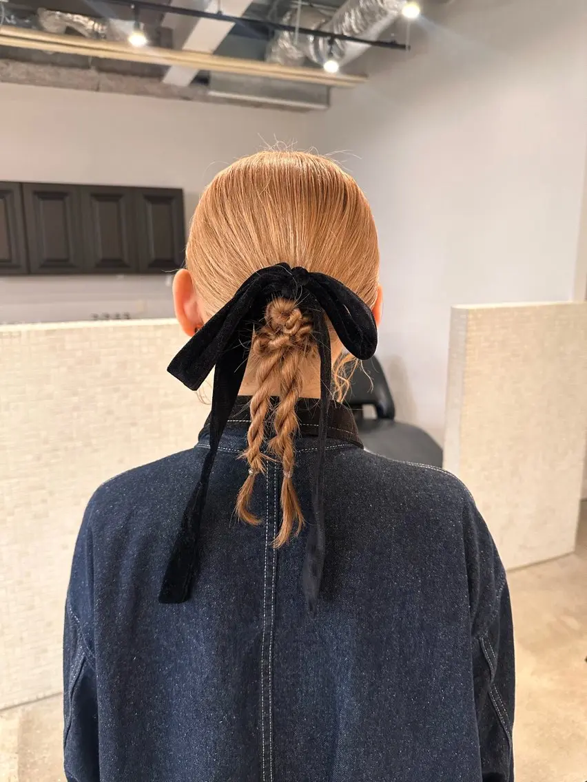 《💐U30限定💐》ヘアセット¥3000 #個性派#カチモリ#お呼ばれヘア#タイトアレンジの写真