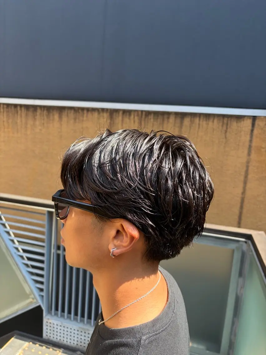 メンズ 松竹 汰空のヘアスタイル
