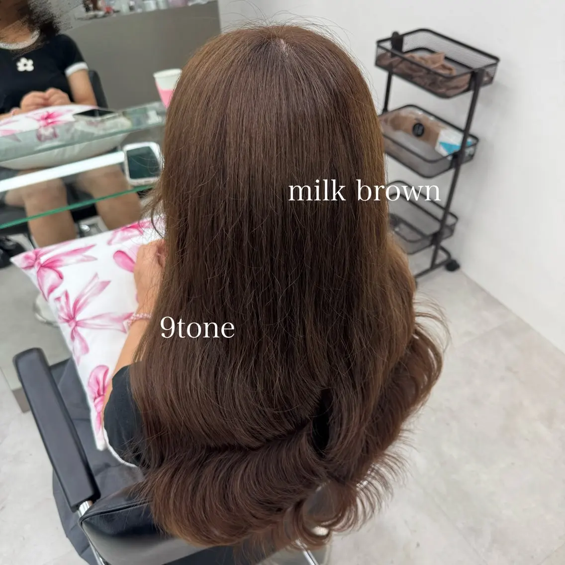 ロング 韓国風ヘア ヘアカラー トリートメント エクステ🎀/透明感 カラー🌙┊︎もものヘアスタイル