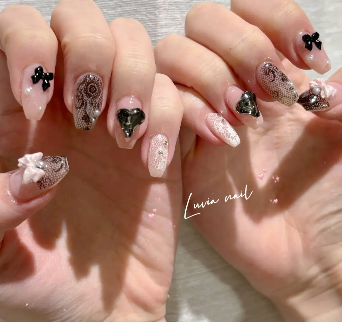 ネイル ハンドネイル 🧸Luvia nail✨のネイルデザイン