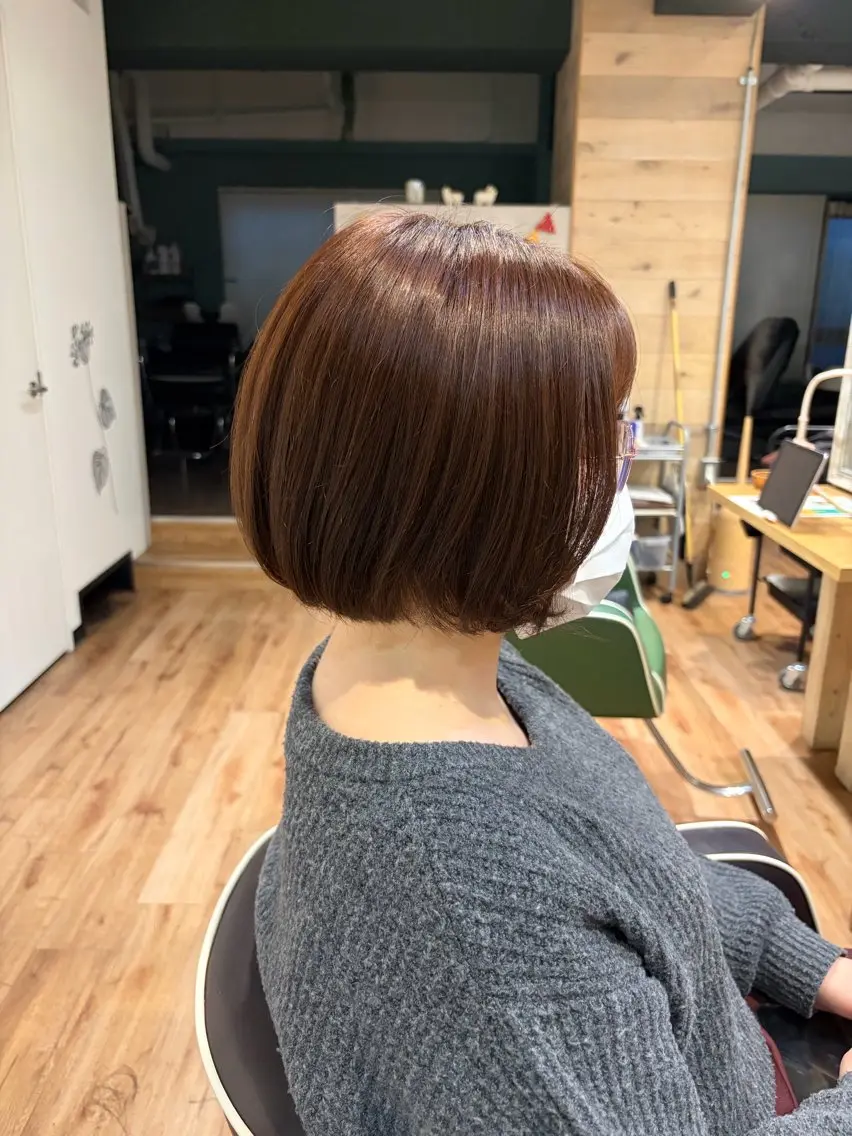 ショート カラー カット ヘアカラー トリートメント ✨ショート/ボブ 縮毛矯正✨アキラのヘアスタイル