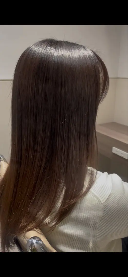 ロング 髪質改善 縮毛矯正 海外ヘア🇺🇸✨ 恵比寿　MIYUKIのヘアスタイル