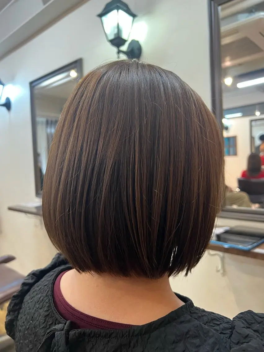 ショート カット ヘアカラー トリートメント 大西 七海のヘアスタイル