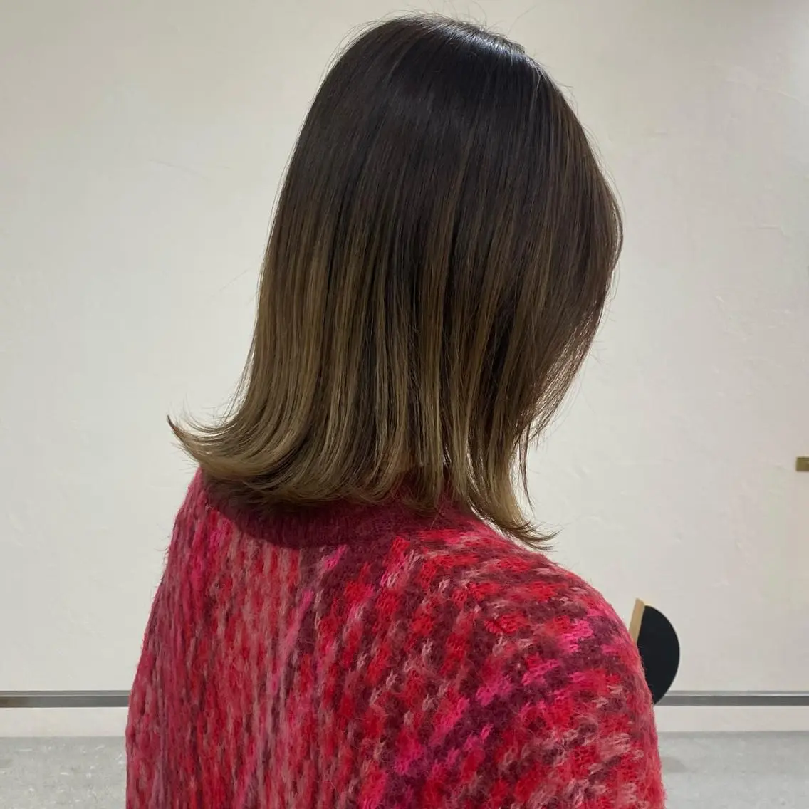 ミディアム 髪質改善 イオリのヘアスタイル