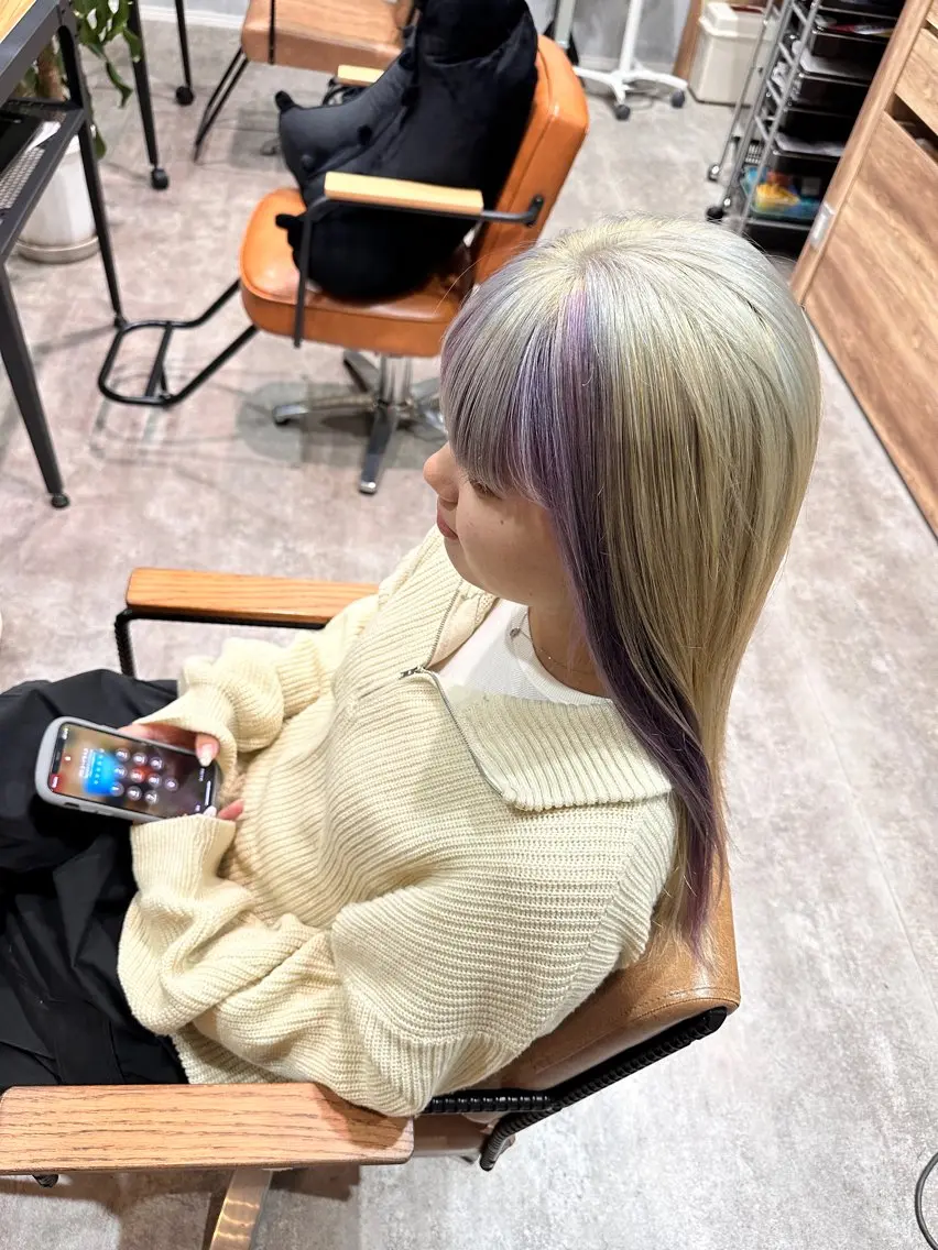 ロング 木村 心海☆明石のヘアスタイル