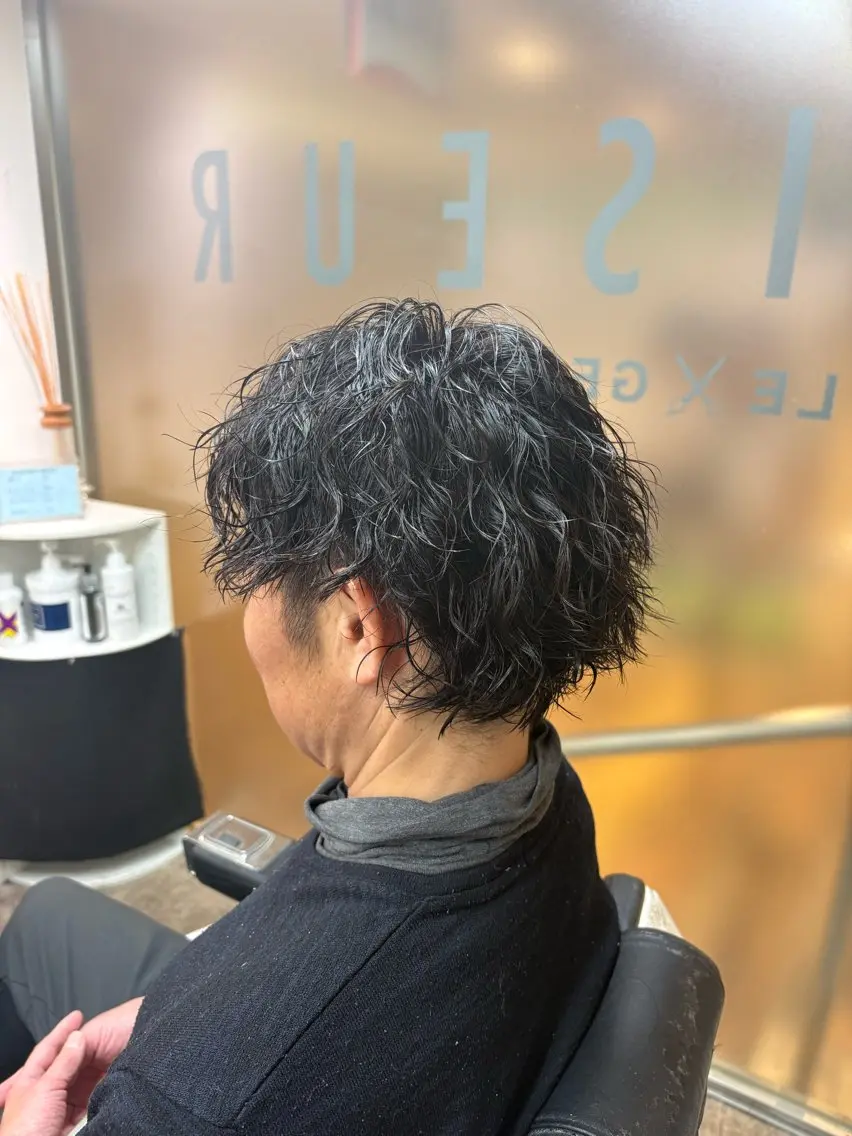 パーマ➕カット➕トリートメントの写真