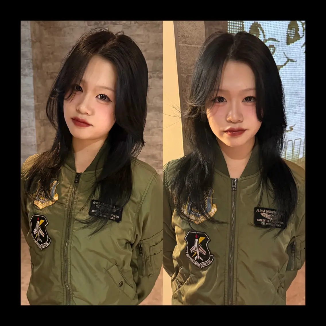 ミディアム カラー カット ヘアカラー トリートメント mai / linoah˚✧のヘアスタイル
