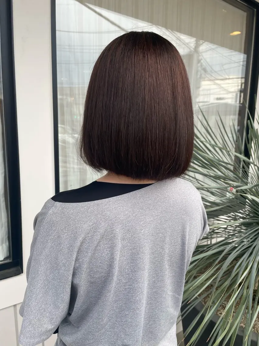 ミディアム 松井 悠希のヘアスタイル