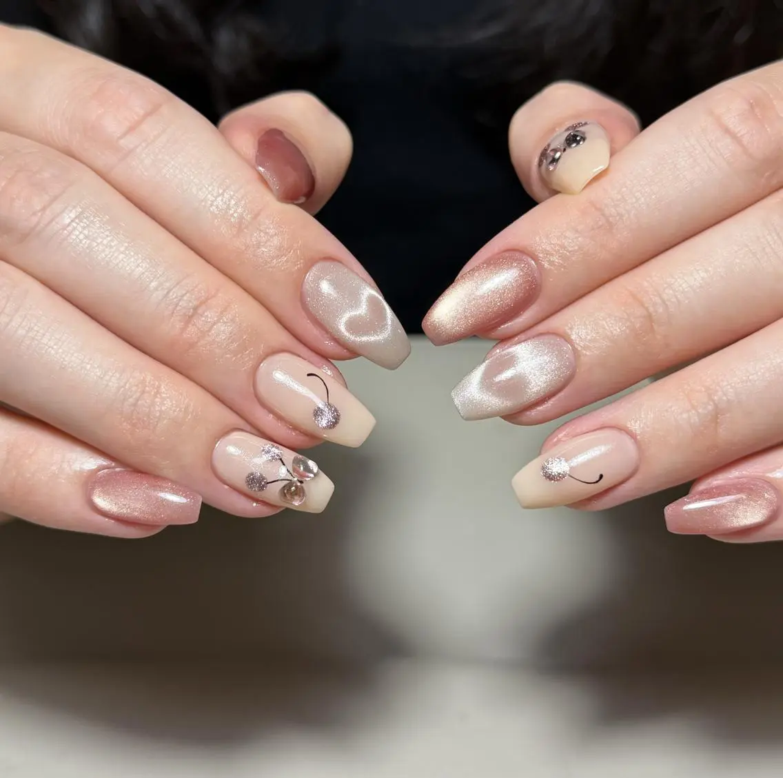 ネイル ハンドネイル ハンドケア 🍑 momo_nailのネイルデザイン