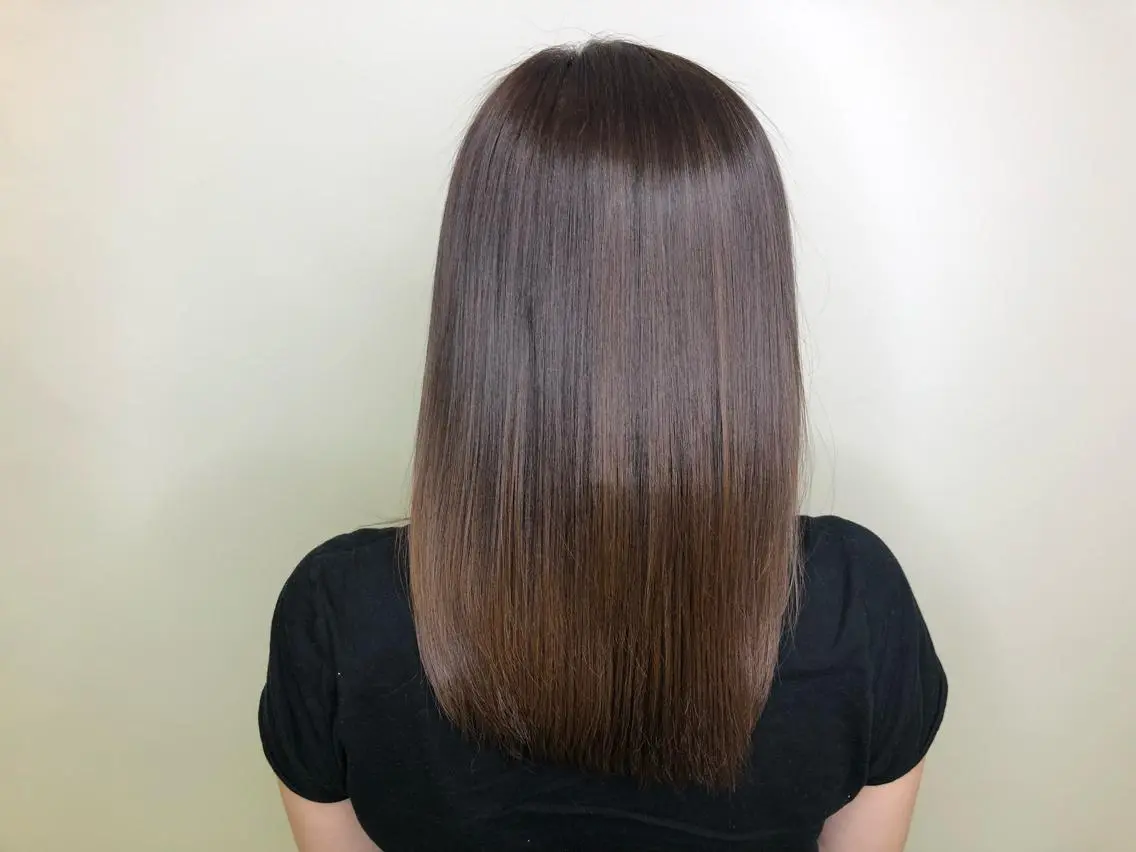 セミロング パーマ 髪質改善 カット トリートメント ヘアセット 💜髪質改善美髪💜 星野清光のヘアスタイル