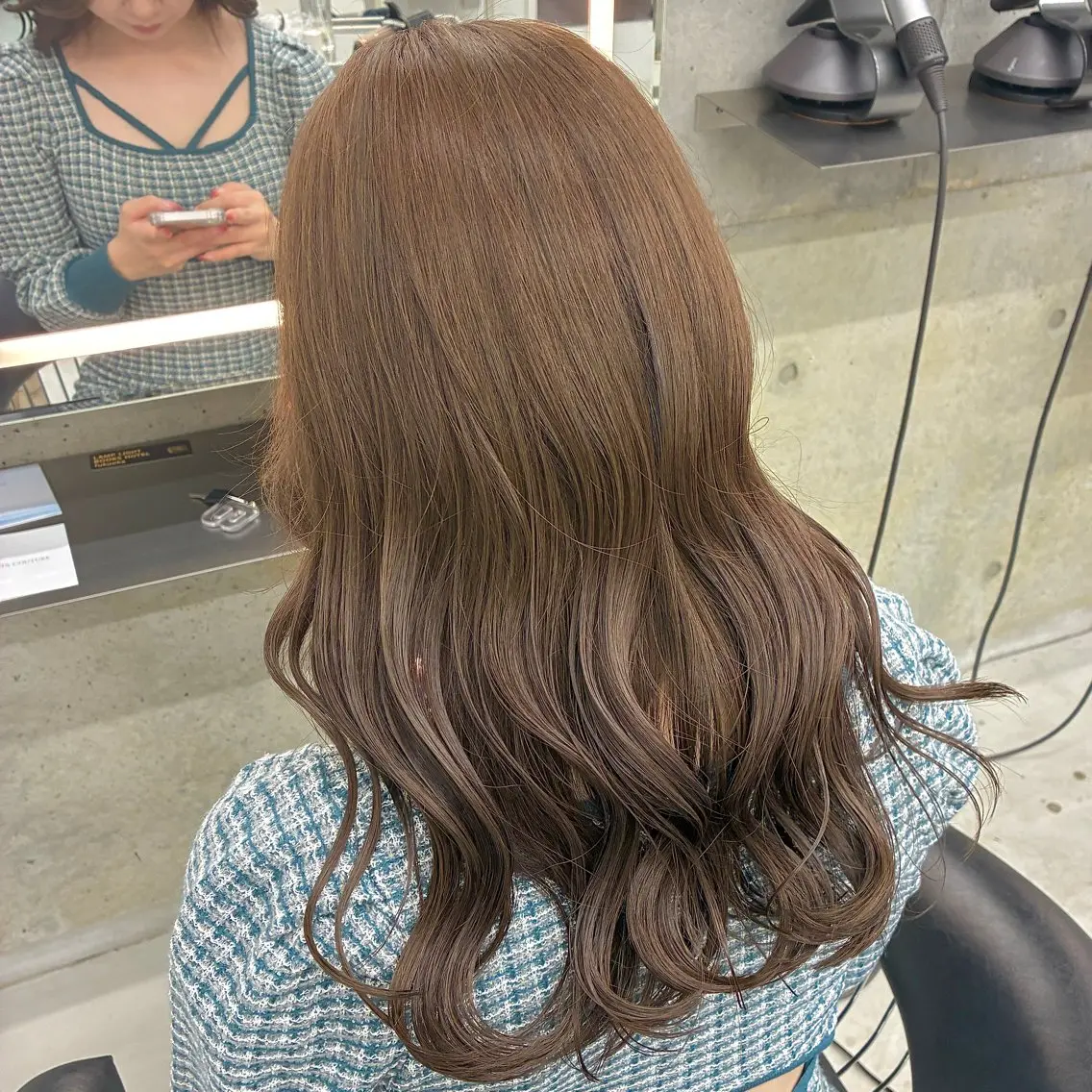 ミニモ学割💞🎀ケアカラー＋クイックトリートメント（ブリーチなしワンカラー）🤎✨の写真