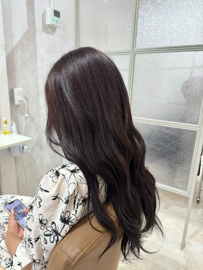 ロング カラー ヘアカラー トリートメント NANAMI 【Rico】のヘアスタイル