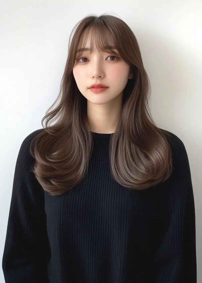 ロング 【レイヤー特化】 ミディアム/深川諒のヘアスタイル