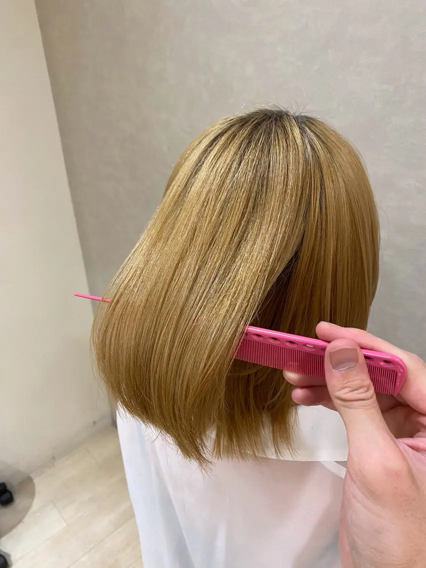 ショート カット 縮毛矯正 川元 雄貴のヘアスタイル