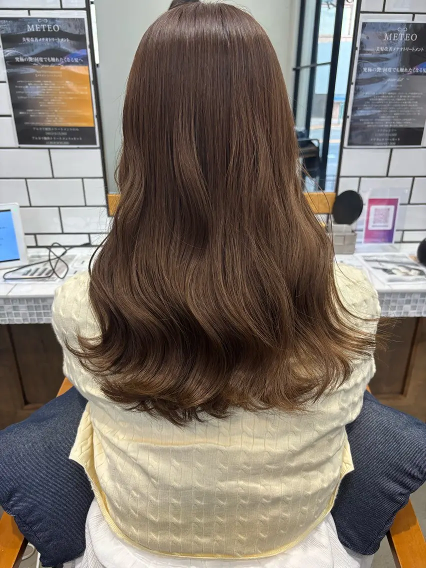 セミロング 髪質改善 トリートメント ヘアカラー トリートメント 吉祥寺/髪質改善 縮毛矯正特化/川口のヘアスタイル