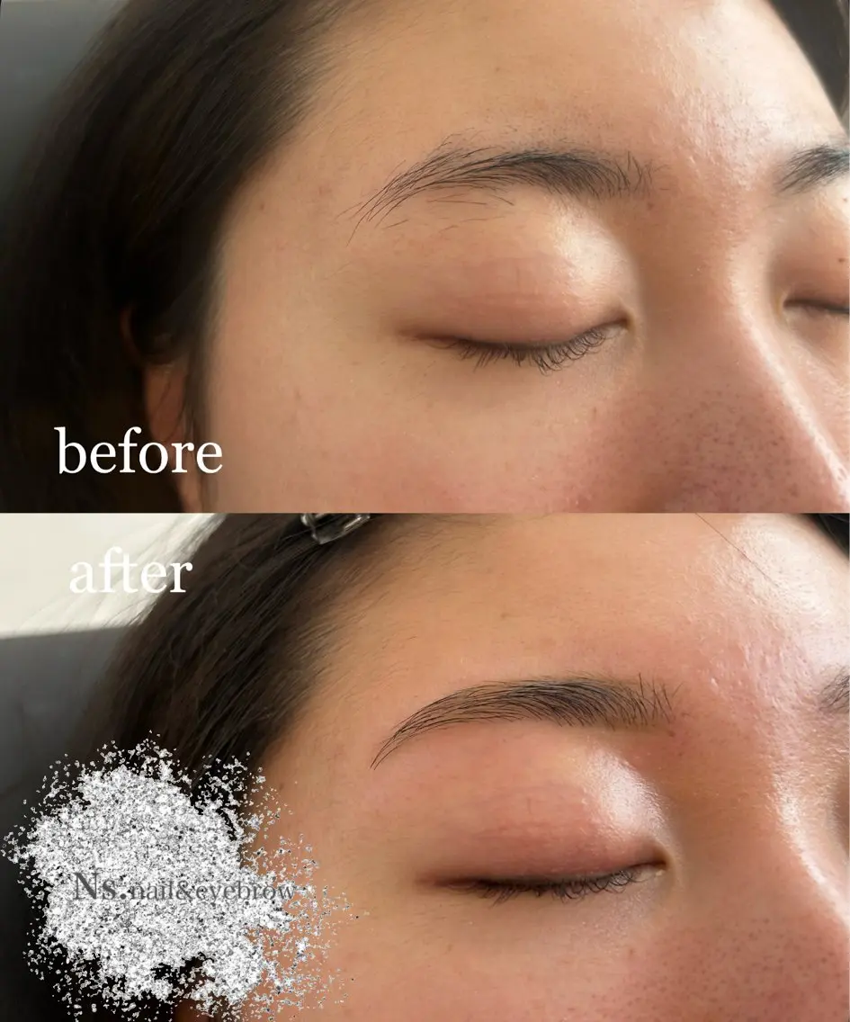 アイブロウ ワックス脱毛 Ns.nail& eyebrow南瑠華のマツエク・マツパデザイン