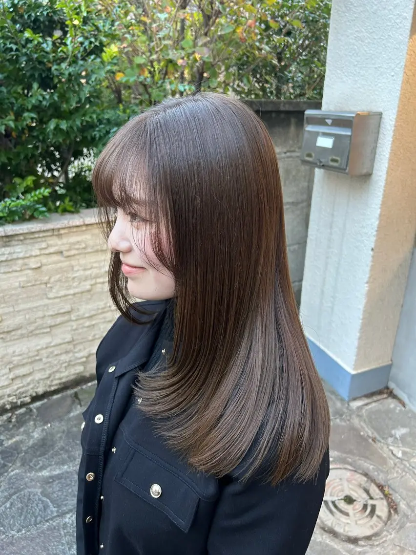 セミロング カラー かとう みかのその他イメージ