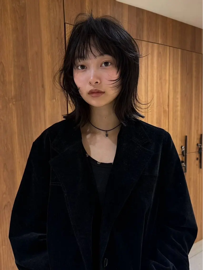 ミディアム 伸ばしかけ 銀座骨格診断ショート ／レイヤー/amiのヘアスタイル
