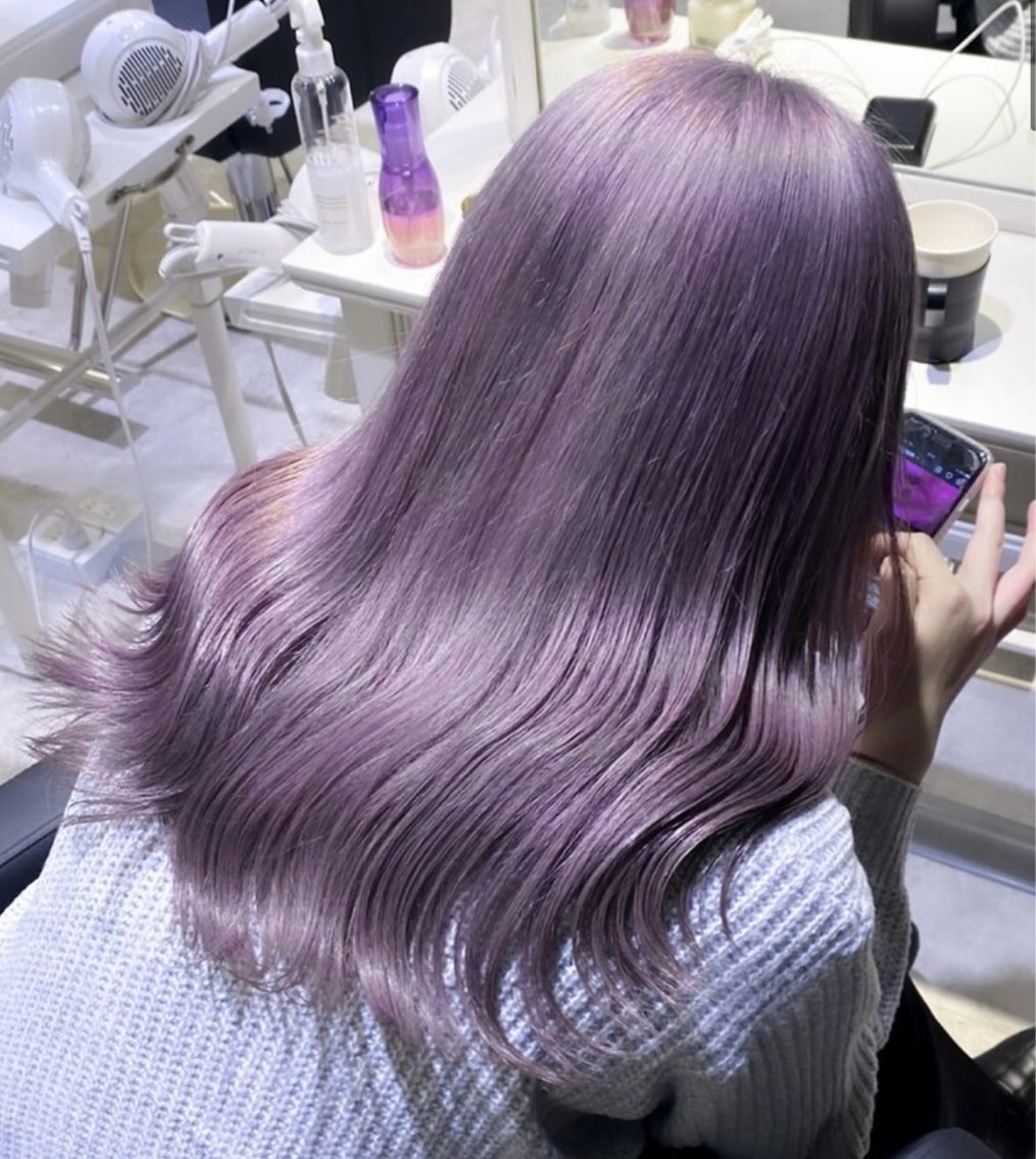 ロング カラー 🎀ブリーチ/透明感 カラー/ななみ🎀のヘアスタイル
