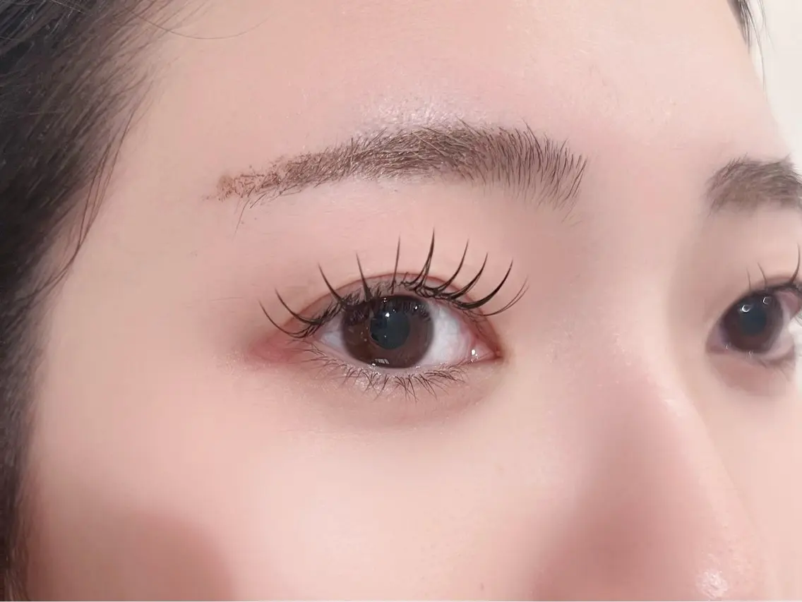 マツエク・マツパ マツエク KNACK eye lash RISAのマツエク・マツパデザイン