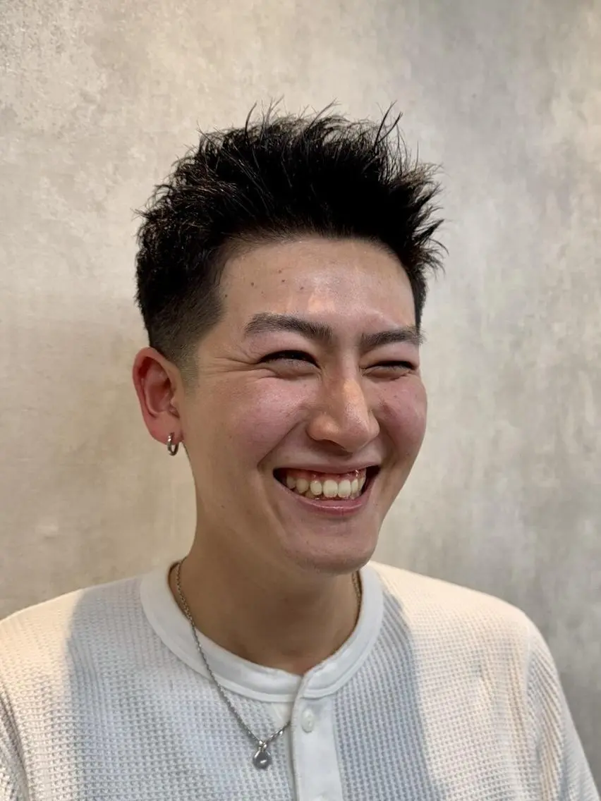 ベリーショートカットモデルの写真