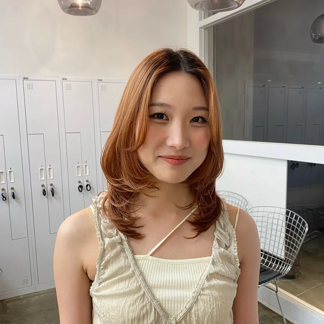 ミディアム FIX hair しなのヘアスタイル