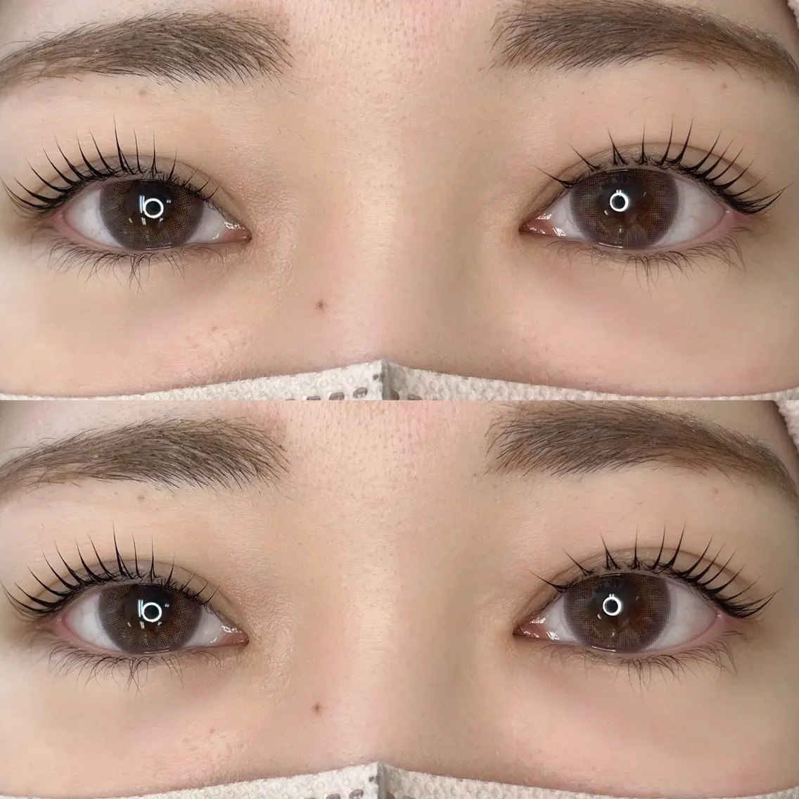 マツエク・マツパ パリジェンヌラッシュリフト 🌺 SAKI 🌺のマツエク・マツパデザイン