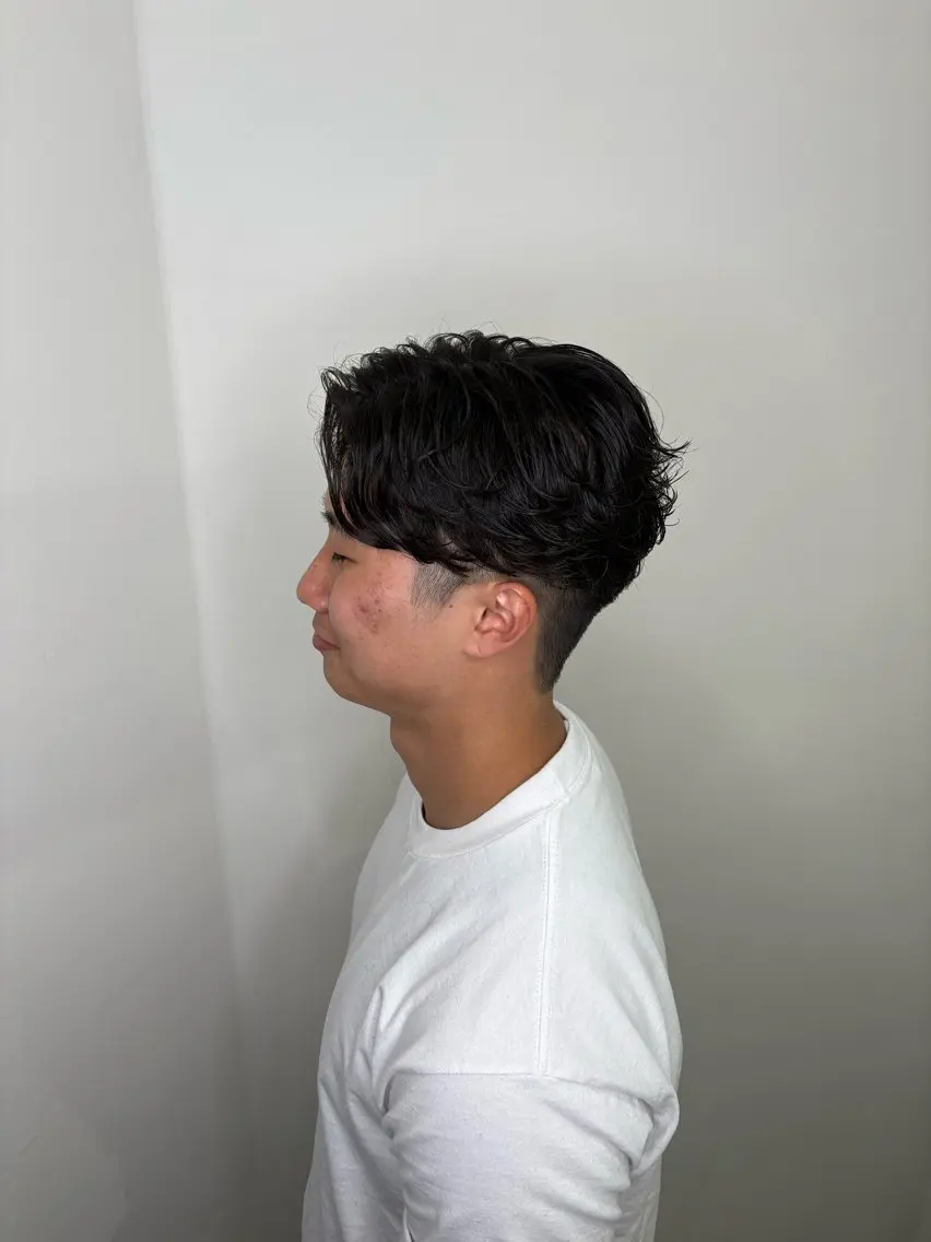 メンズ カット パーマ aDALil川越 😎AZUSAのヘアスタイル