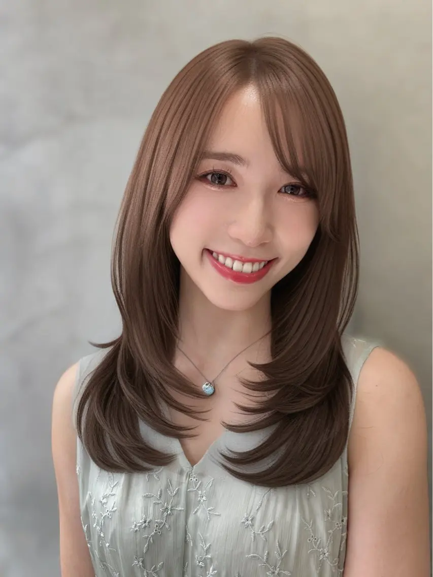 ミディアム ORO池田店　日向 春喜のヘアスタイル