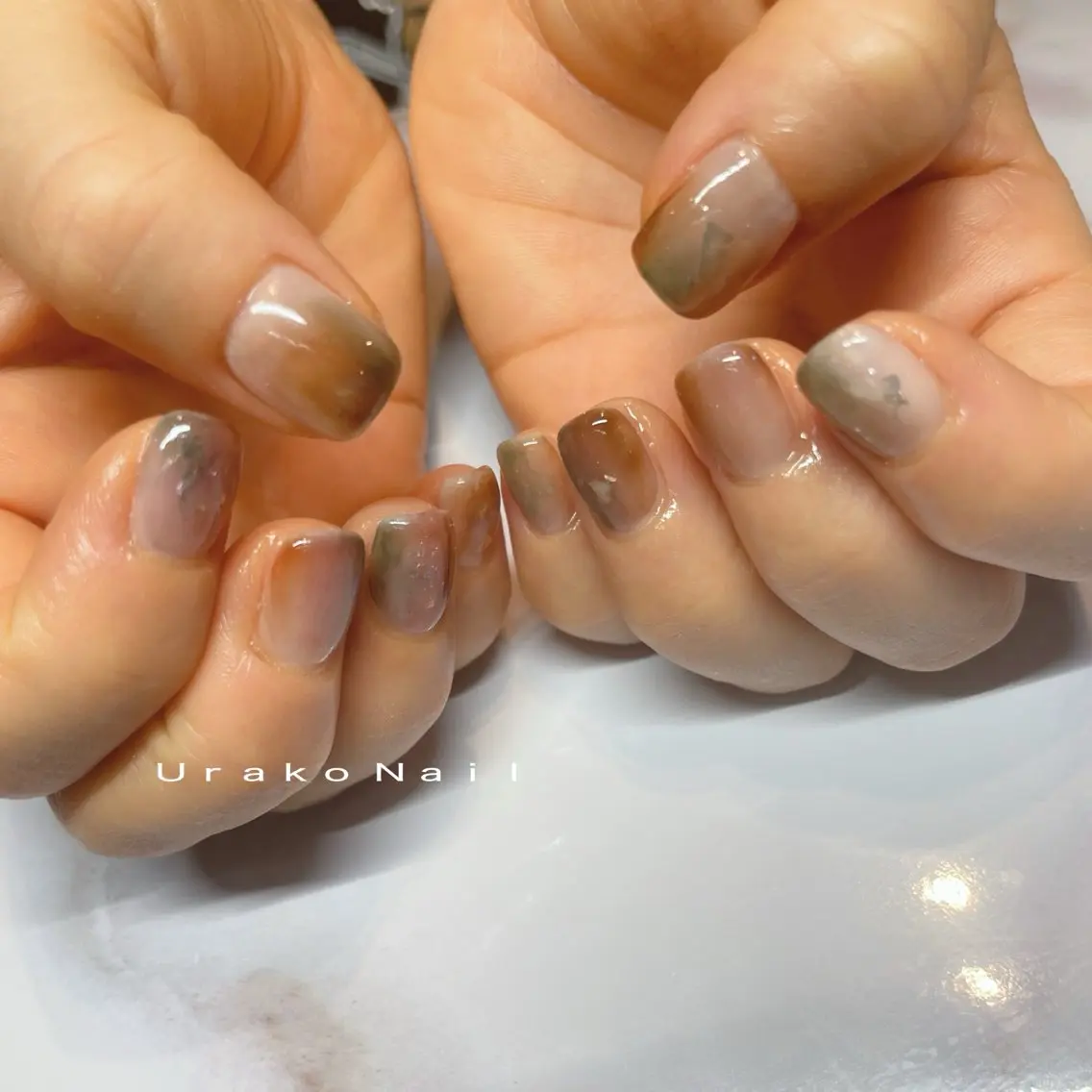 ネイル ハンドネイル UrakoNail 《nail》のネイルデザイン