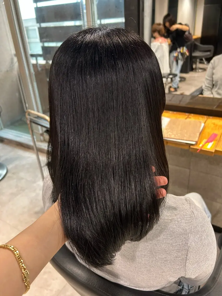 ロング カット ヘアカラー ヘッドスパ レイヤーStyle 🪽菜々実のヘアスタイル