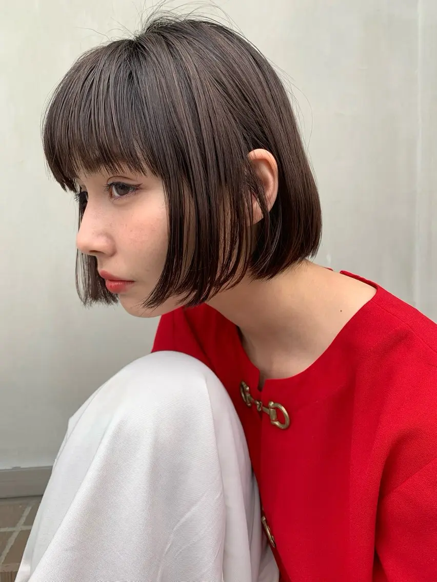 カラー ramu ／ワンカラーのヘアスタイル