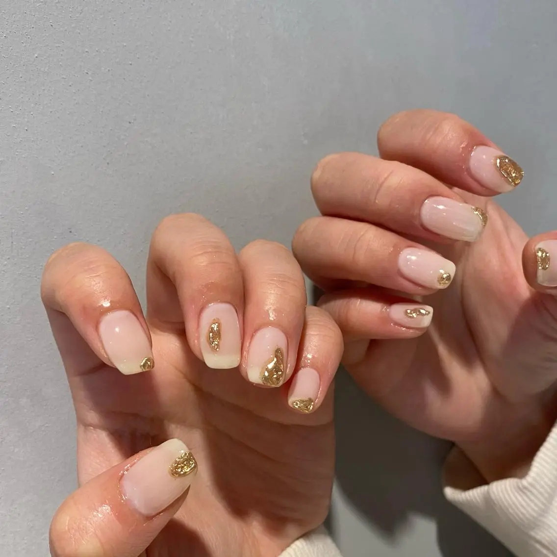ネイル ニュアンスネイル ハンドネイル RINO AMANE nailのネイルデザイン