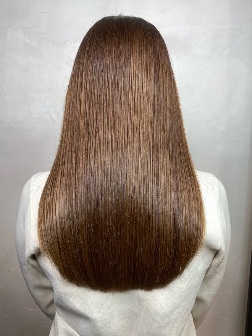 ロング クリュウ ヒロキのヘアスタイル