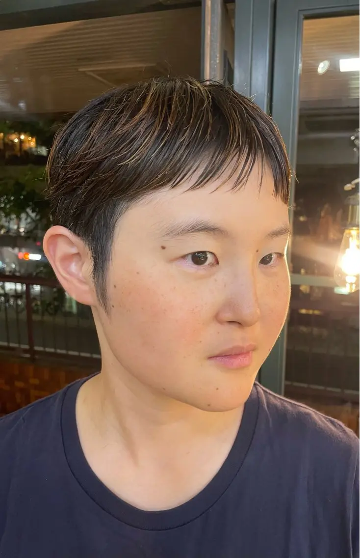 ショート 長島 舞のヘアスタイル