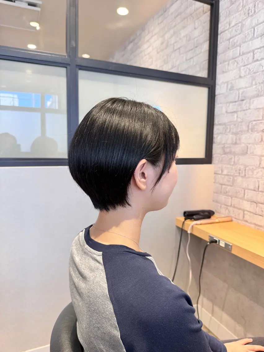 ショート ショートボブ ボブ ショートヘア カット 宮腰一磨 ・ショート・ボブ🌿のヘアスタイル