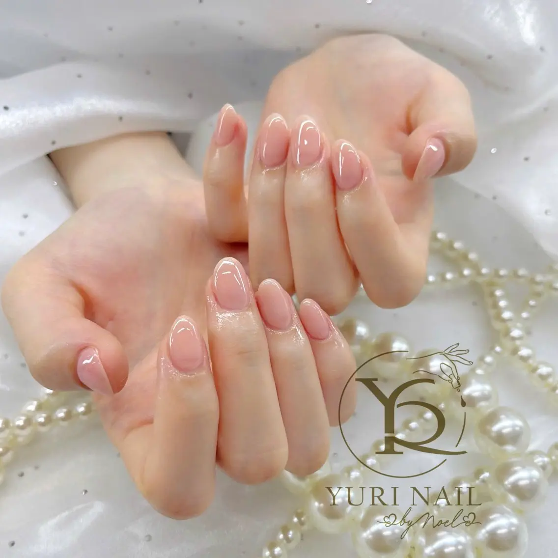 ネイル チークネイル フットネイル フレンチネイル グラデーション キラキラネイル ハンドネイル フットネイル YURI Nail Funabashiのネイルデザイン