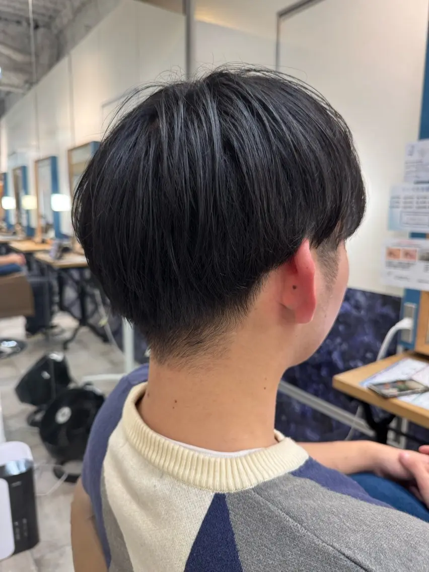 メンズ カット 🍒透明感カラー/ 艶カラー/さくら🍒のヘアスタイル