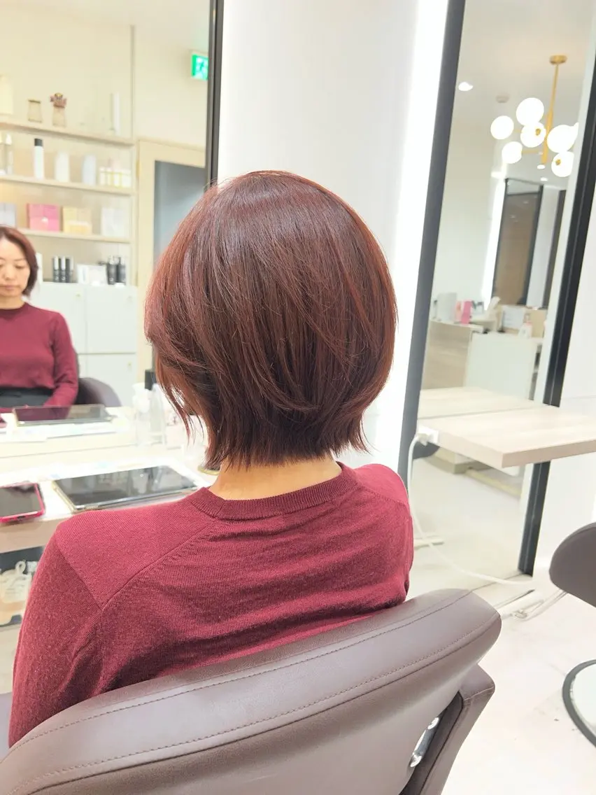ショート ショートヘア カット 佐々木陸/ショート特 化/明るい白髪染めのヘアスタイル