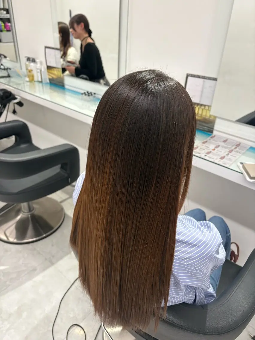 トリートメント 💎寒色💎 HARUKAのヘアスタイル