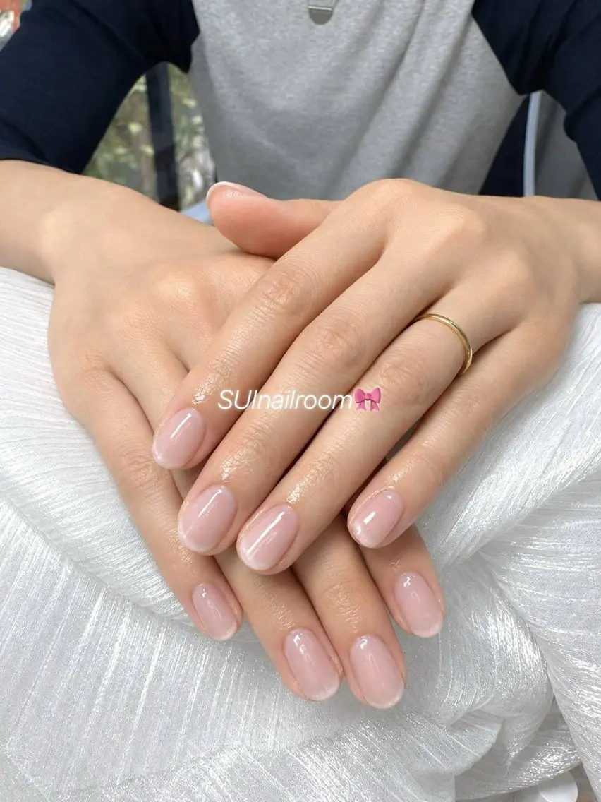 ネイル マグネットネイル ピンク ハンドネイル 自宅SUI Nail Roomのネイルデザイン