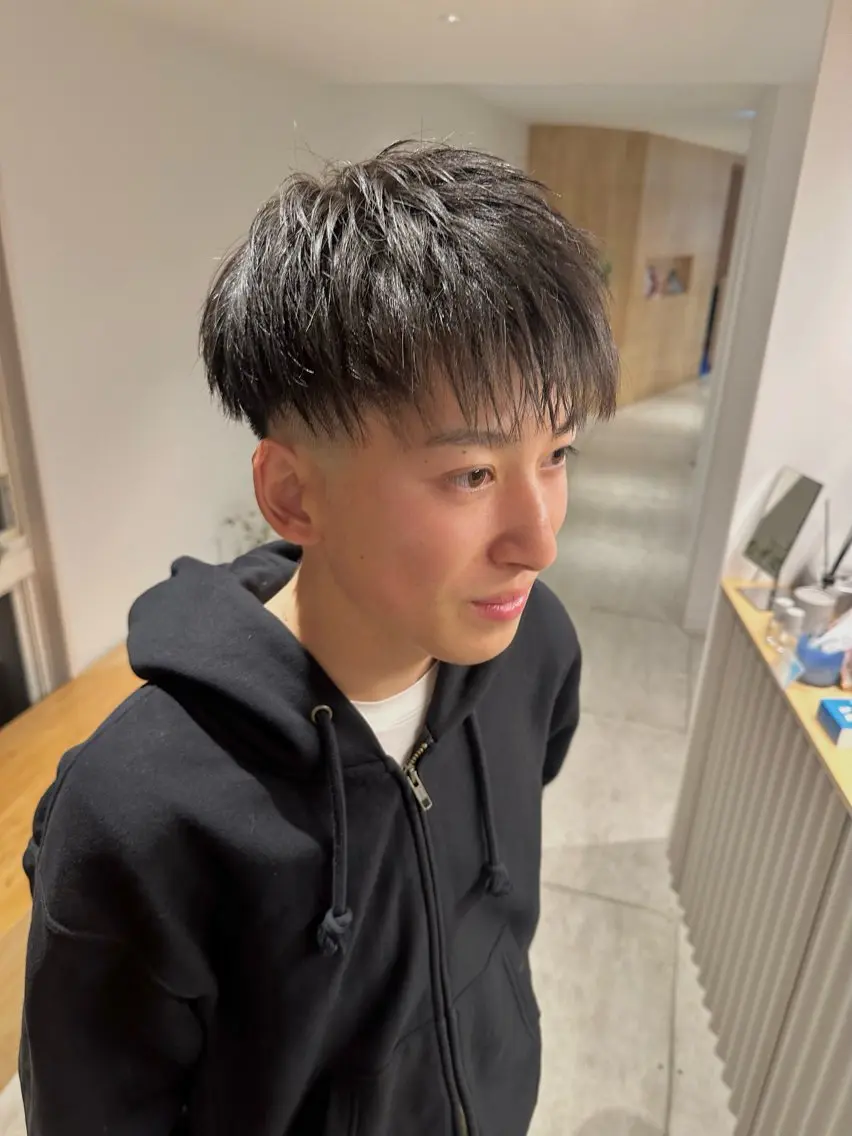 ショート メンズ 🔥メンズ特化 /パーマ&カット🌀のヘアスタイル