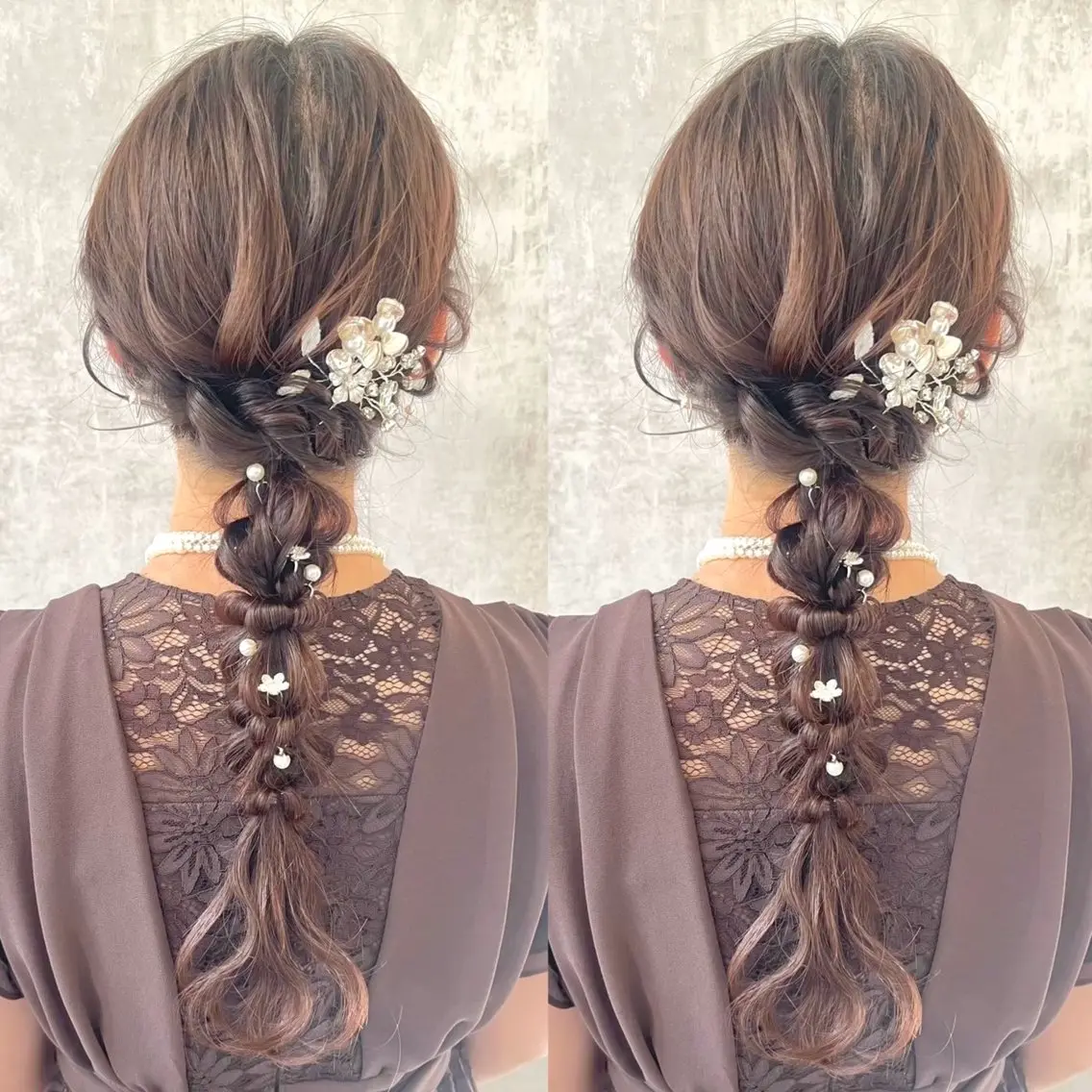 ロング ヘアアレンジ ロング ヘアセット ヘアメ🎀ハイトーン 🩵エクステ🪄しほのヘアスタイル