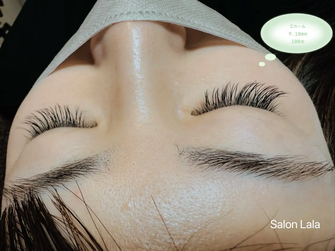 マツエク・マツパ Cカール Salon Lalaのマツエク・マツパデザイン