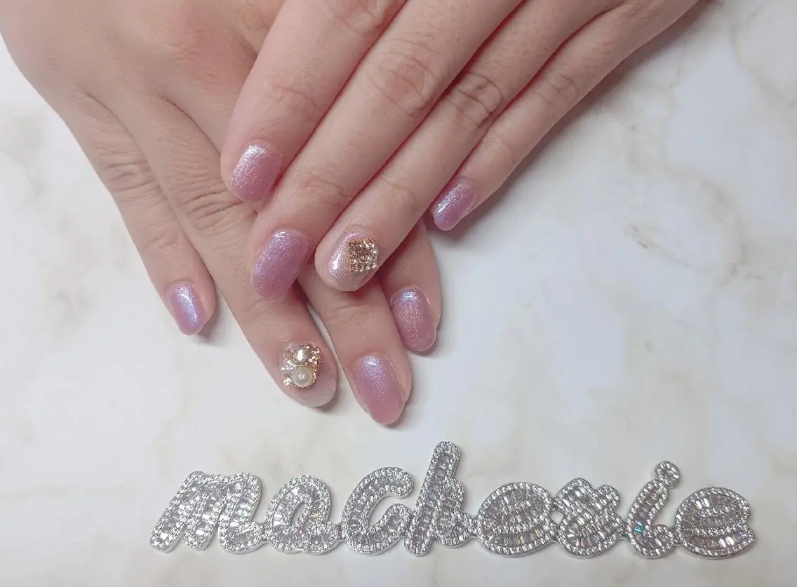 ネイル マグネットネイル ハンドネイル Nail Salon macherieのネイルデザイン