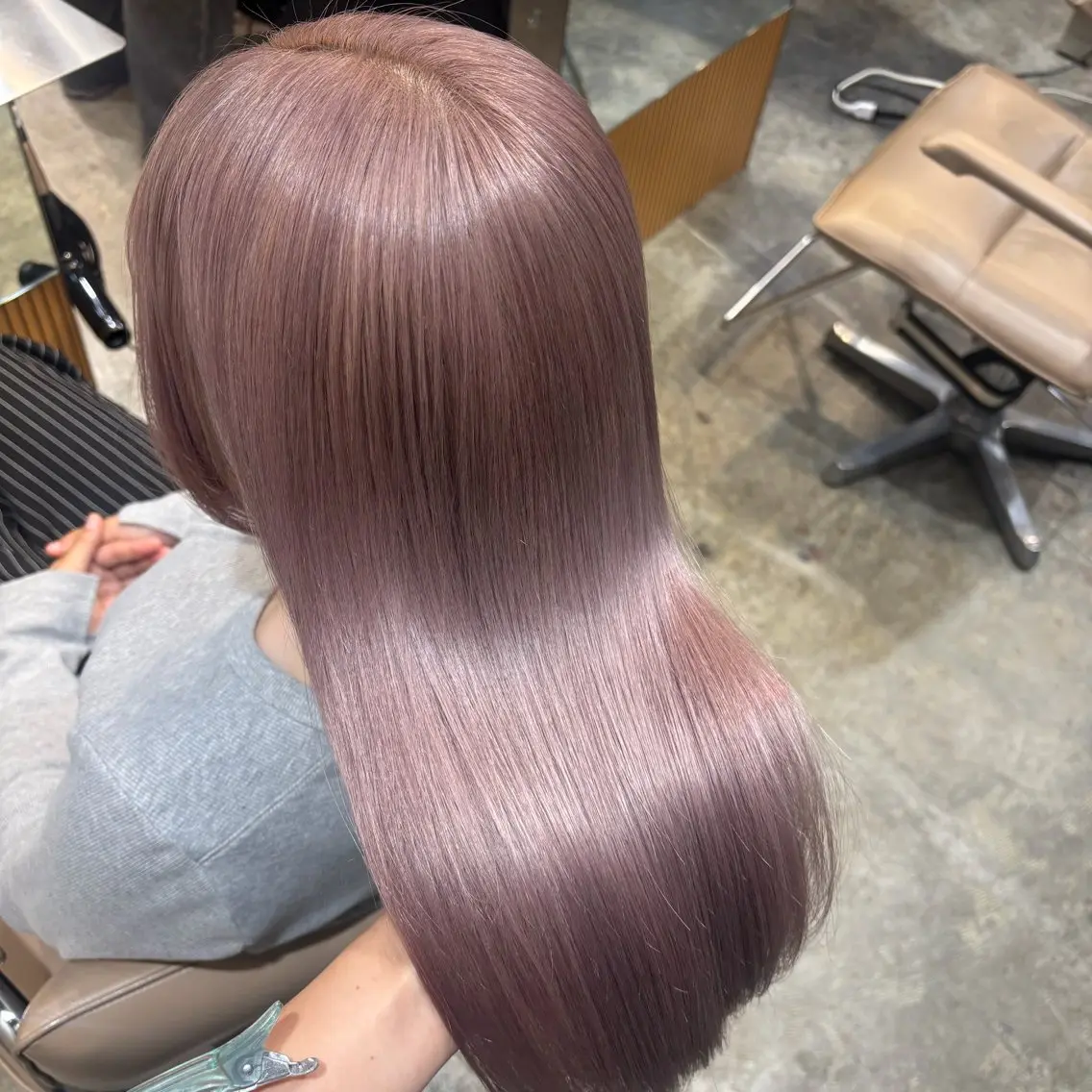 カラー ヘアカラー トリートメント ハイトーンカラー ／ひかる🌟のヘアスタイル