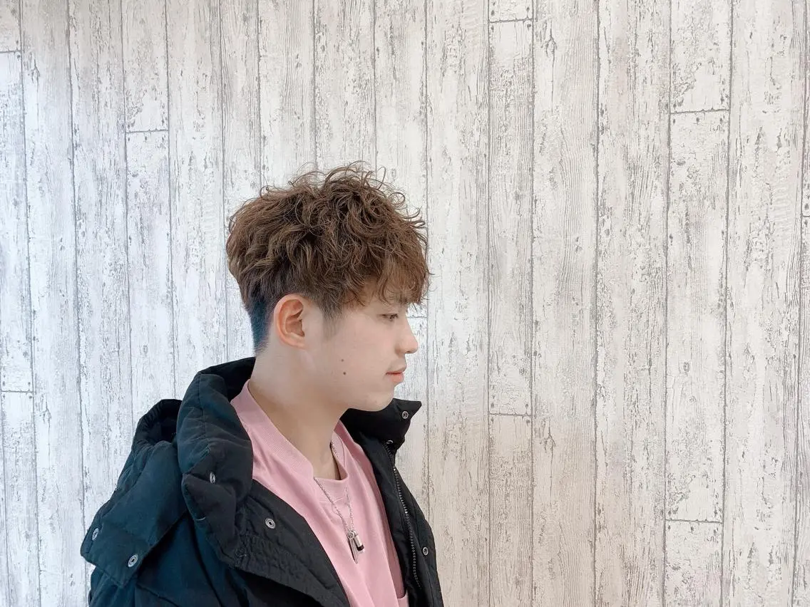 ショート パーマ メンズ マッシュ メンズパーマ スパイラルパーマ 小野寺空也✂️ 似合わせショートのヘアスタイル