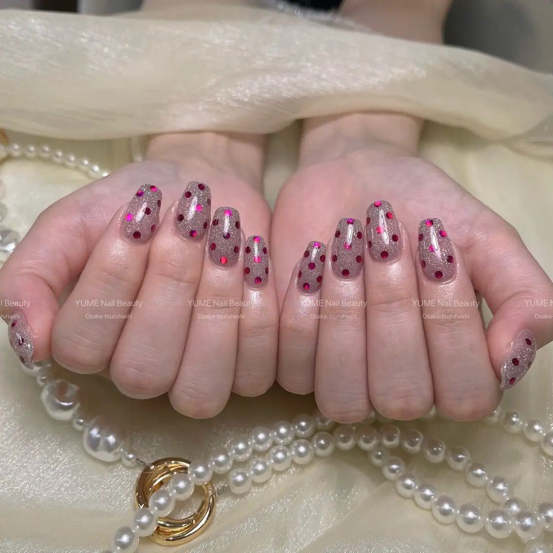 ミディアム YUME Nail Beautyのネイルデザイン