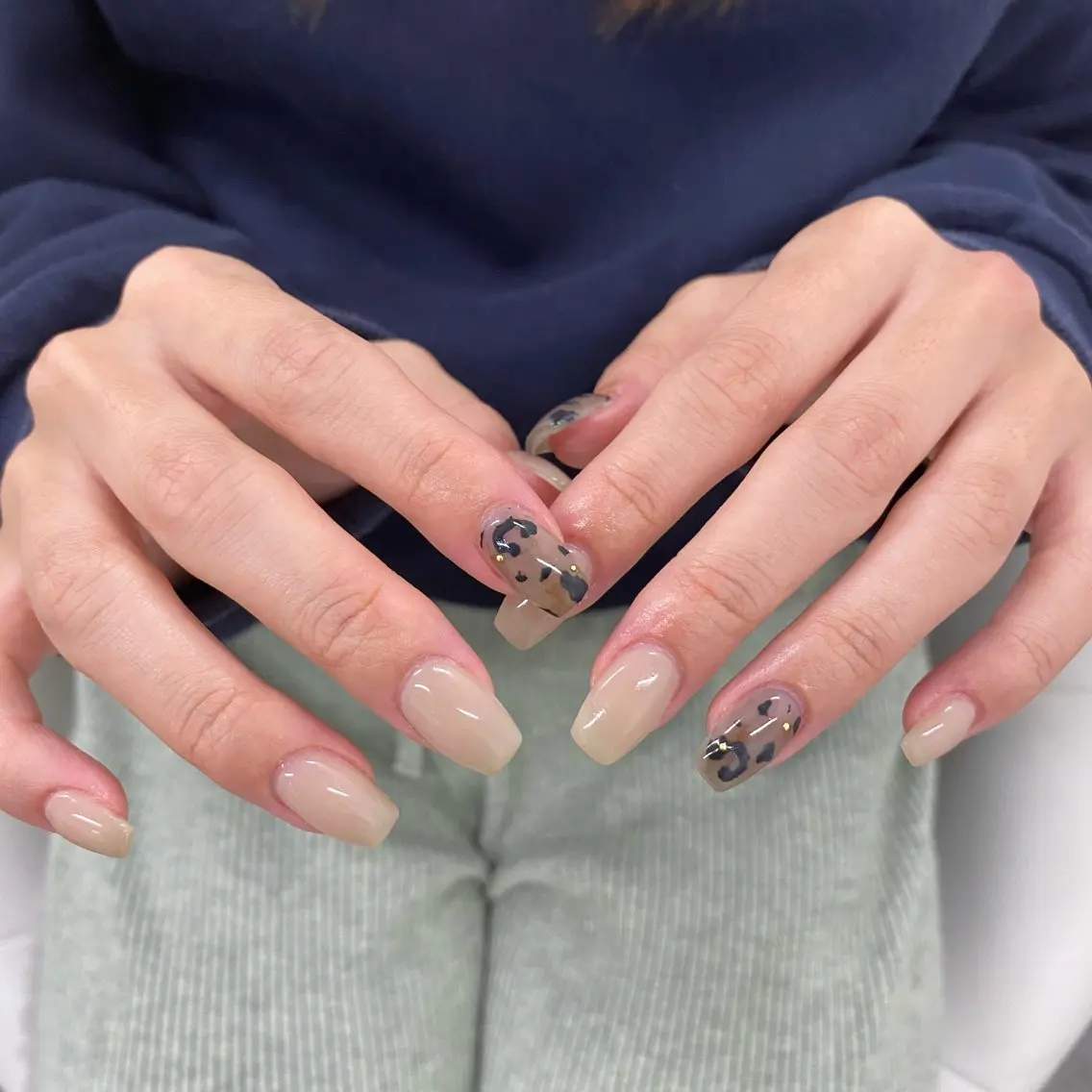 ネイル アートネイル 持ち込み REINA ルレイル心斎橋のネイルデザイン