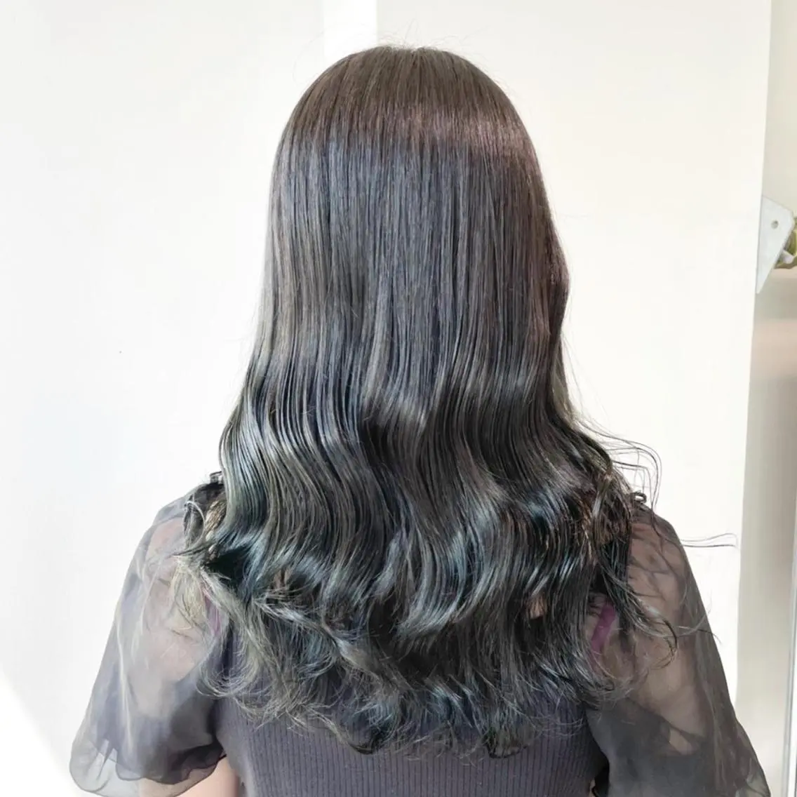 ロング カラー メンズ センターパート特化 井上健太のヘアスタイル